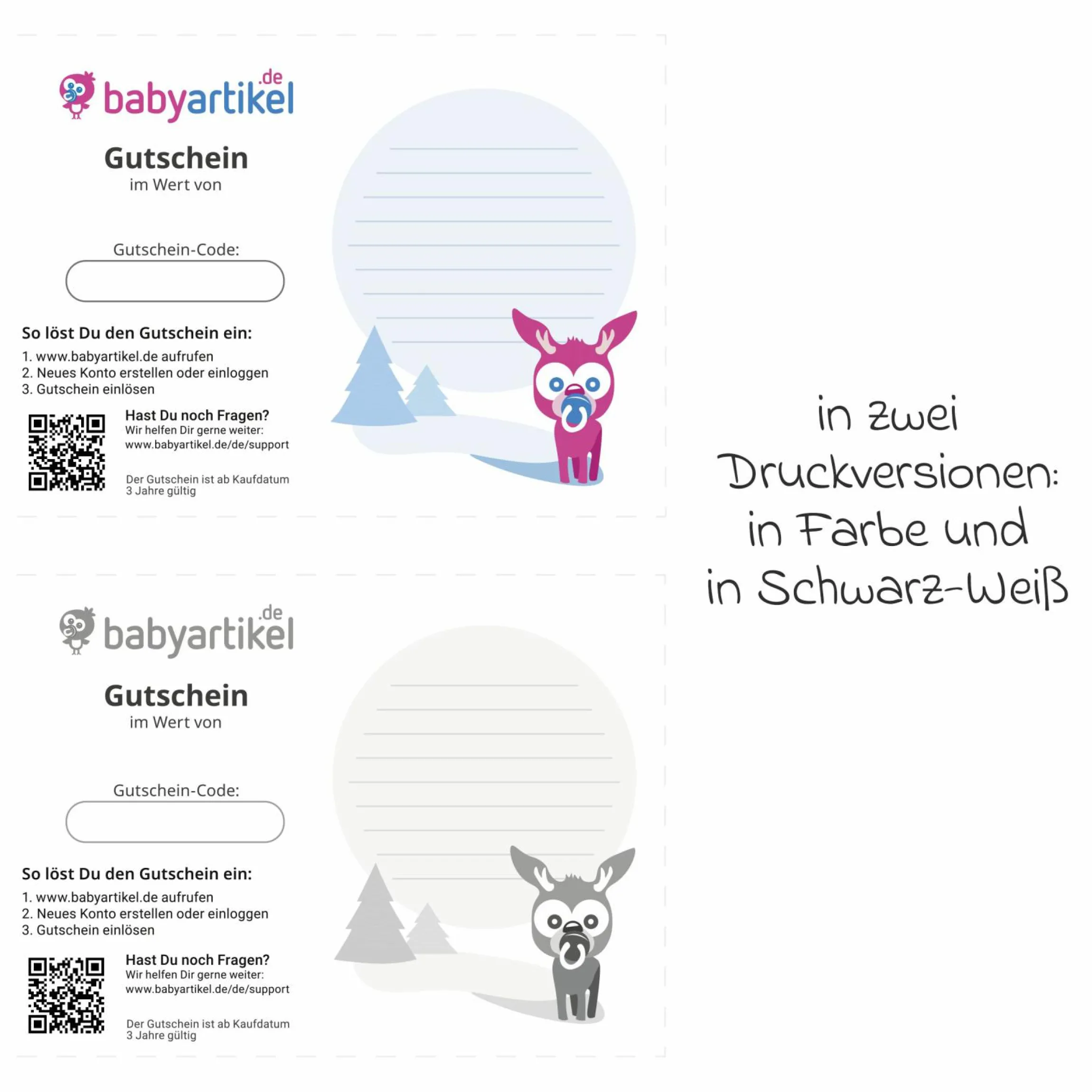 100 Euro Geschenkgutschein - Weihnachten