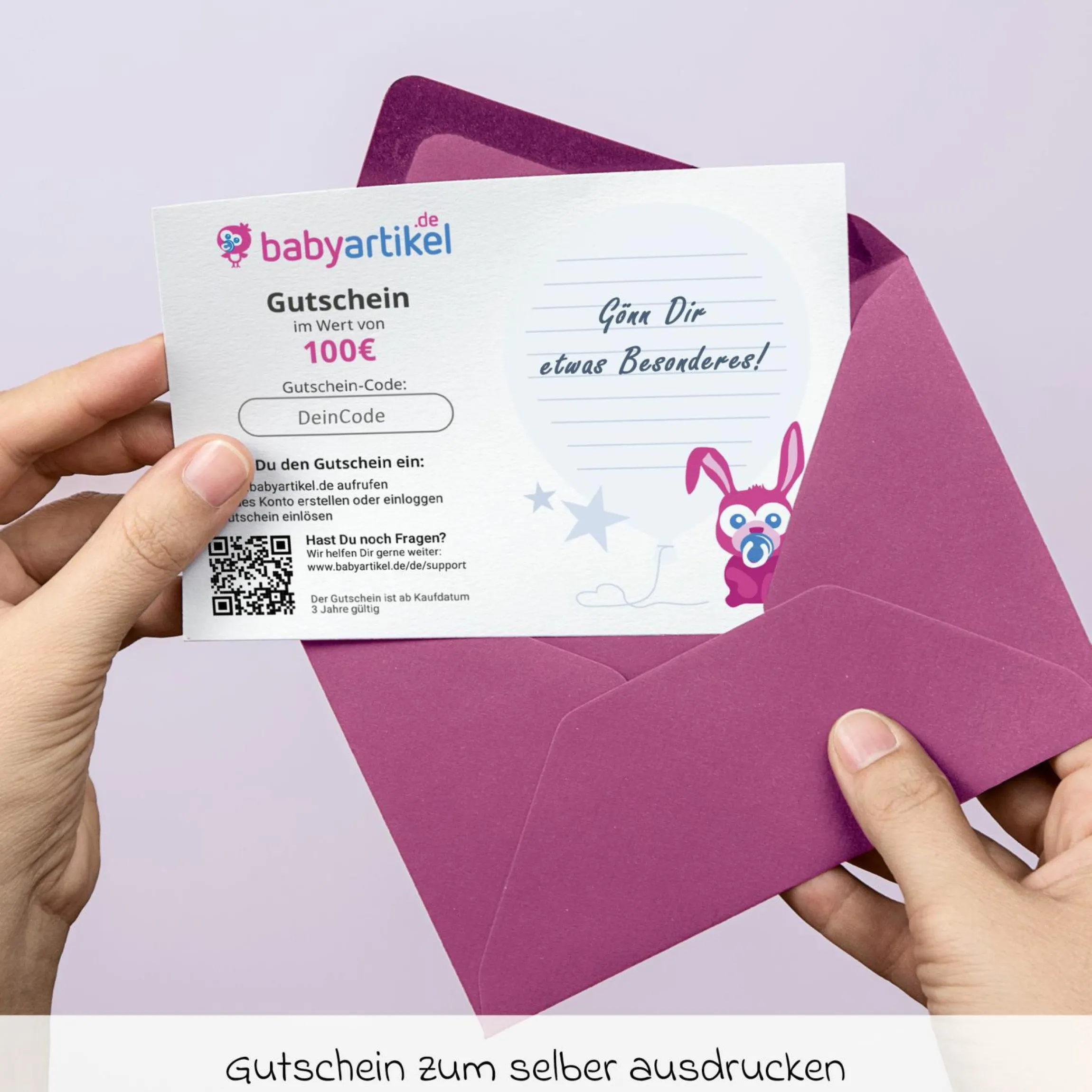 50 Euro Geschenkgutschein - Geburtstag