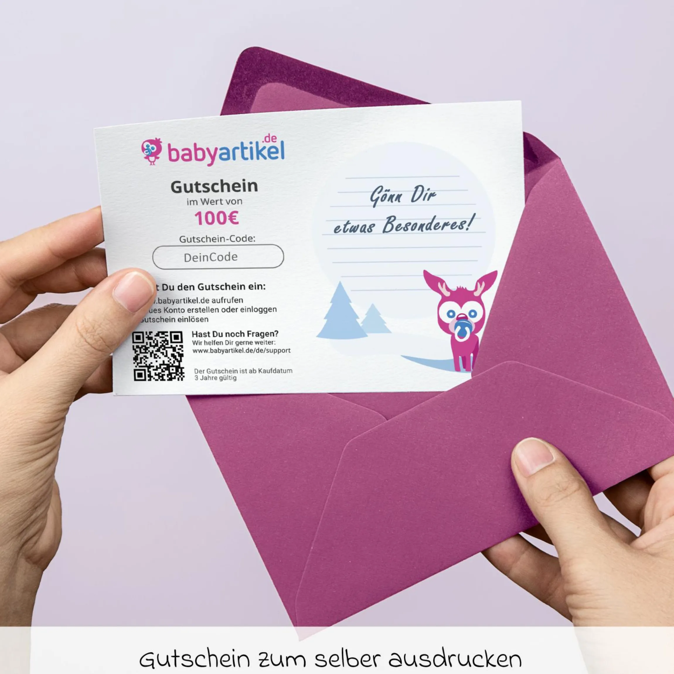 50 Euro Geschenkgutschein - Weihnachten