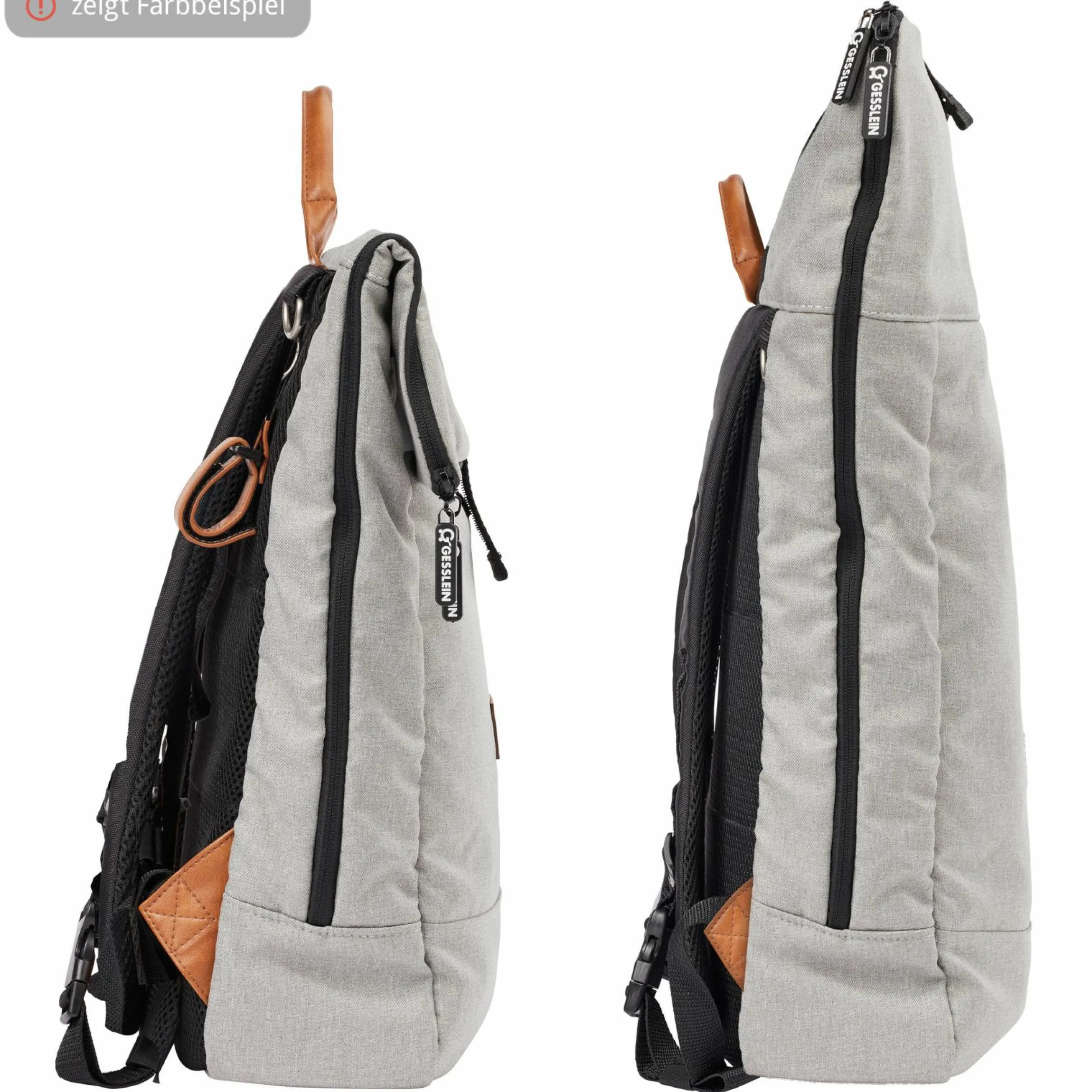 2 in 1 Wickelrucksack & Wickeltasche N°6 mit Wickelunterlage und vielen Fächern - Schokobraun - Kollektion 2024