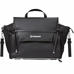 2 in 1 Wickelrucksack & Wickeltasche N°4 mit Wickelunterlage, Innentasche & Isolierbehälter - Schwarz - Kollektion 2024