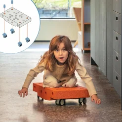 20 tlg. Baukasten Starter-Setset Modu Playsystem Explorer von 0 - 6 Jahre - Burnt Orange / Dusty Green