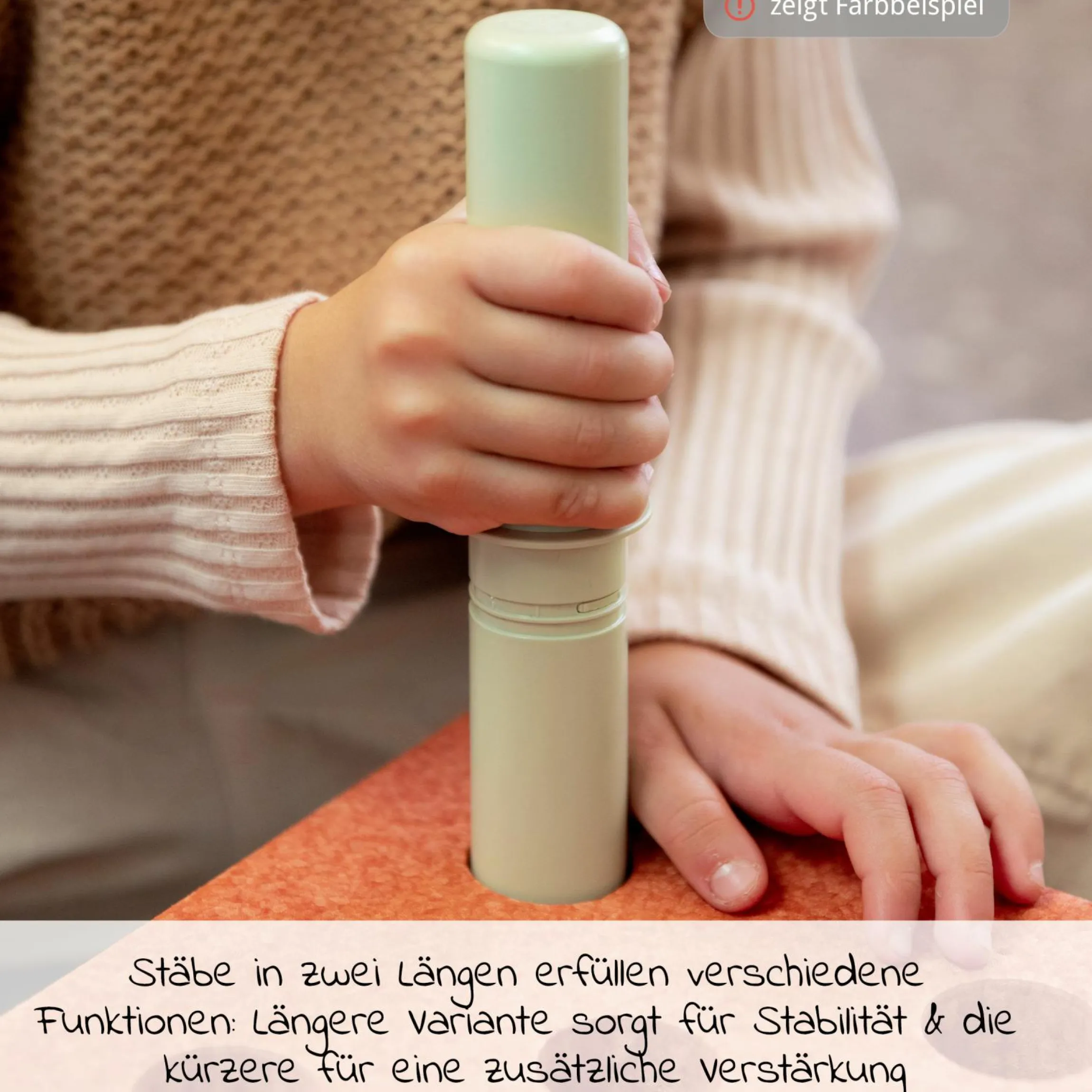 14 tlg. Baukasten Starter-Set Modu Playsystem Curiosity von 0 - 6 Jahre - Deep Blue / Sky Blue