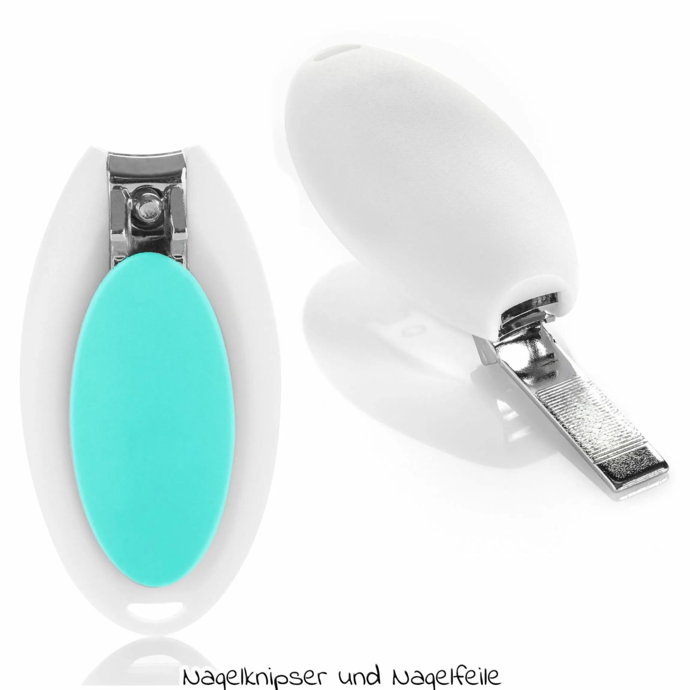 5 tlg. Pflegeset BabyCare - Grau / Mint