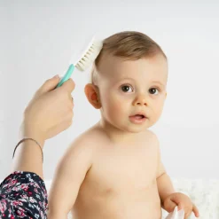 5 tlg. Pflegeset BabyCare - Grau / Mint