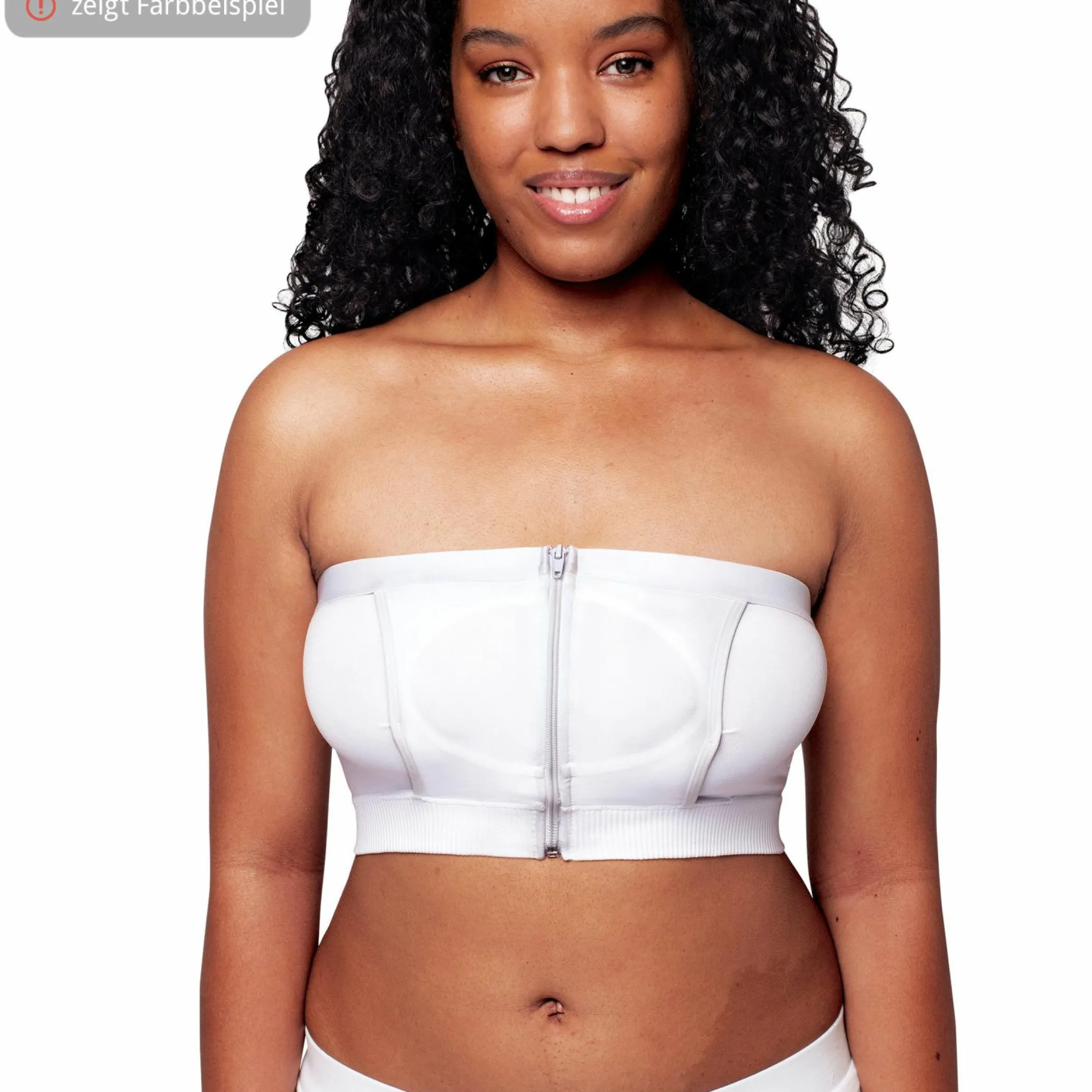 Abpump-Bustier Hands-free - Schwarz - Gr. S