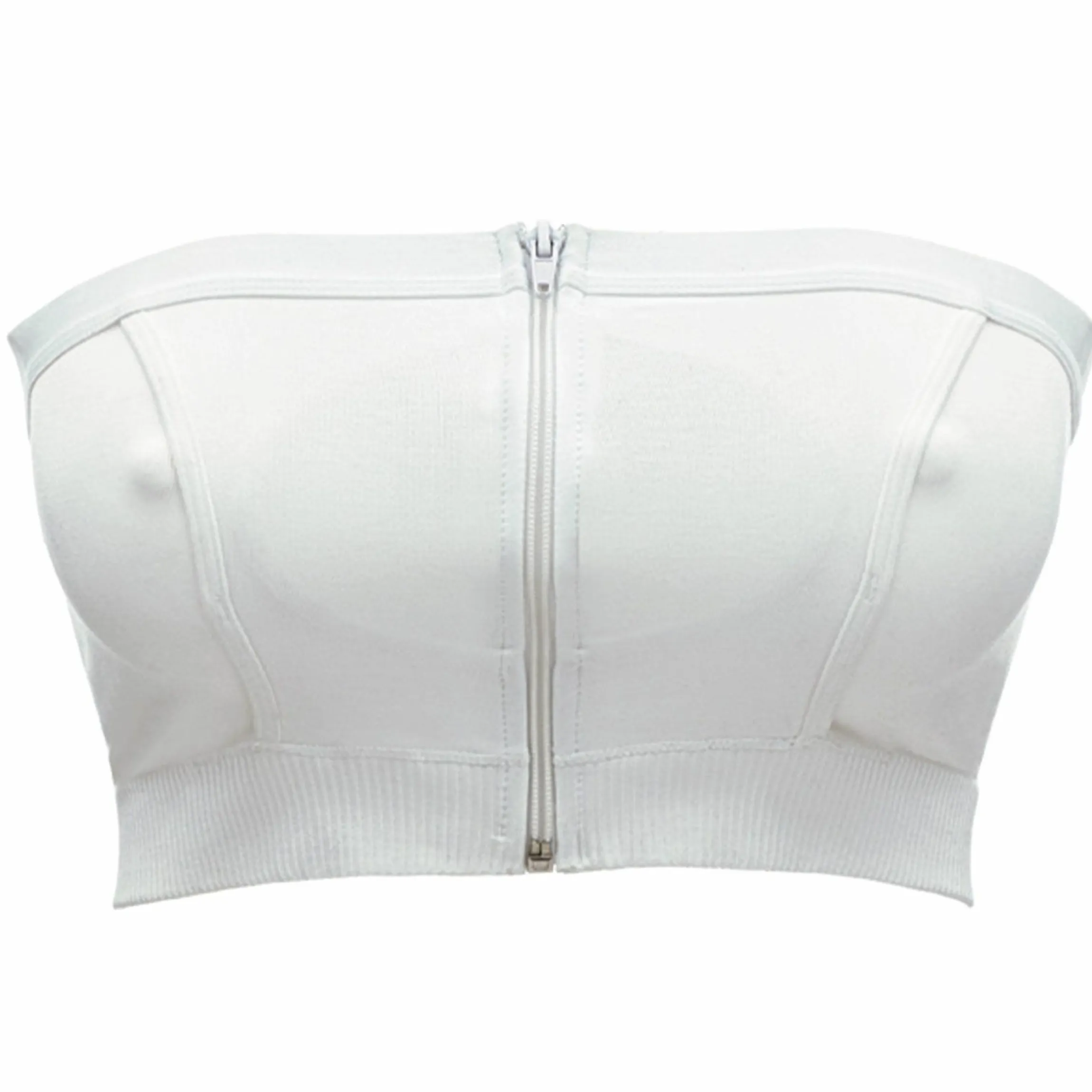 Abpump-Bustier Hands-free - Weiß - Gr. S
