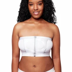 Abpump-Bustier Hands-free - Weiß - Gr. S