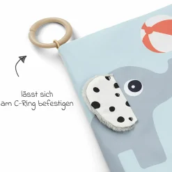 Activity-Soft-Bilderbuch Tummy Time - Deer Friends