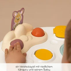 Activity-Tisch mit aufblasbarem Baby-Rundsitz & Motorikspiel