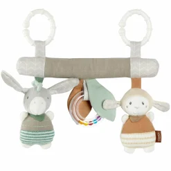 Activity-Trapez mit Rassel & Quietsche - Esel & Schaf