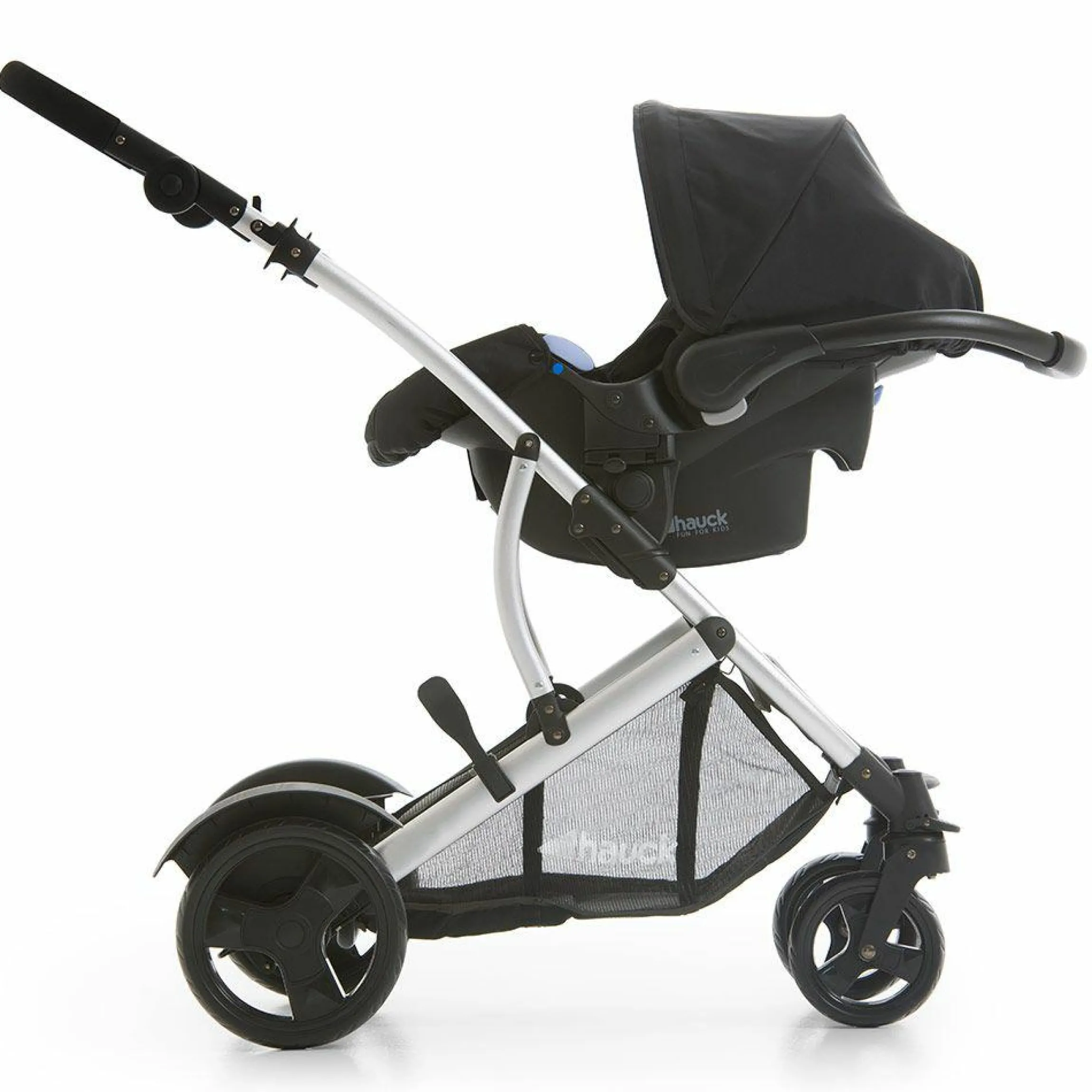 Adapter Babyschale Comfort Fix für Geschwisterwagen Duett 2 - Black
