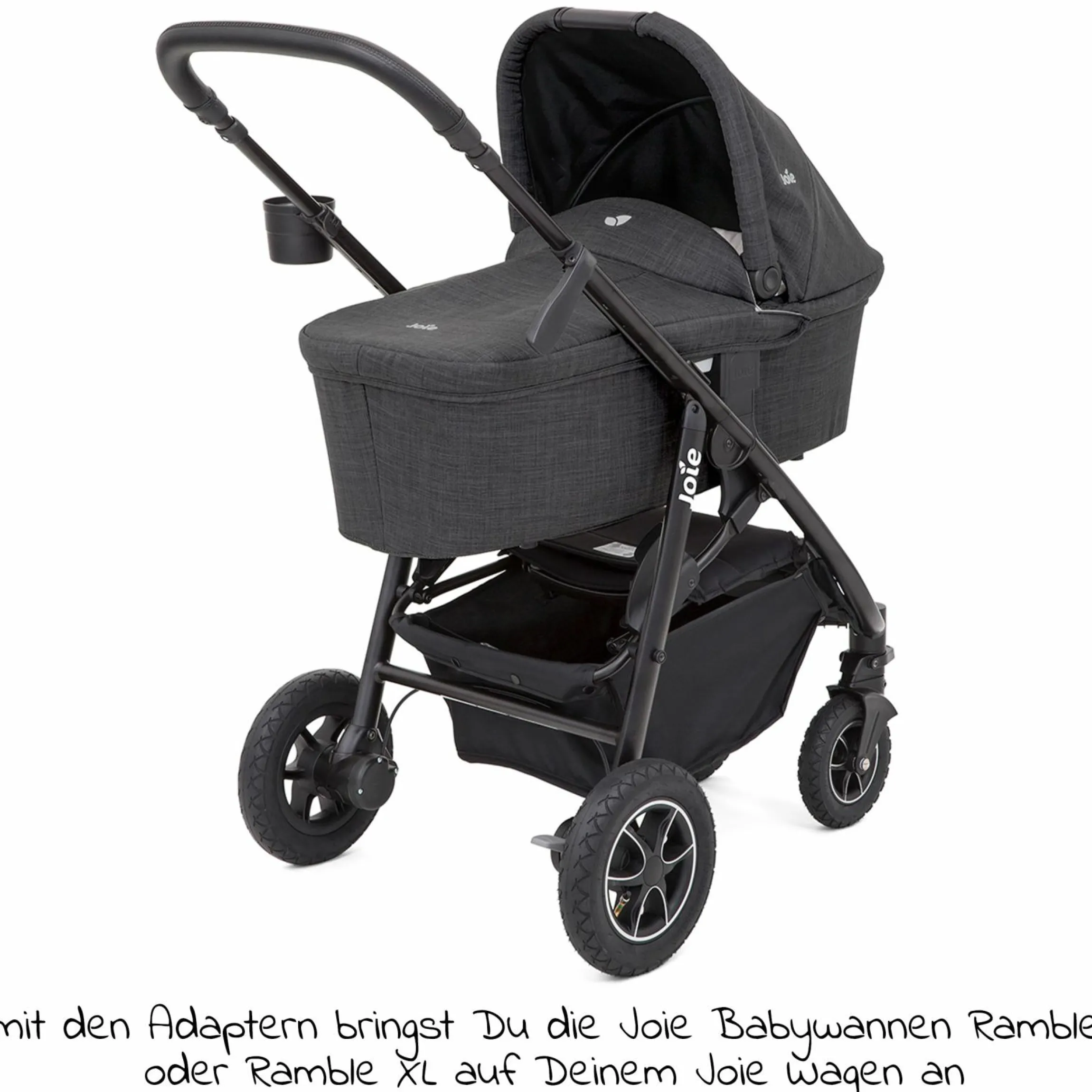 Adapter für Litetrax Pro, Litetrax Pro Air, Mytrax Pro, Litetrax, für Ramble, Ramble XL & Babyschalen - Black - Kollektion 2025