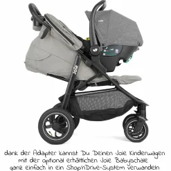 Adapter für Litetrax Pro, Litetrax Pro Air, Mytrax Pro, Litetrax, für Ramble, Ramble XL & Babyschalen - Black - Kollektion 2025