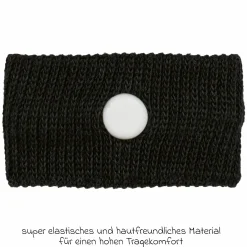 Akupressur-Armband Mama mit einem hohen Tragekomfort - Schwarz - Kollektion 2024