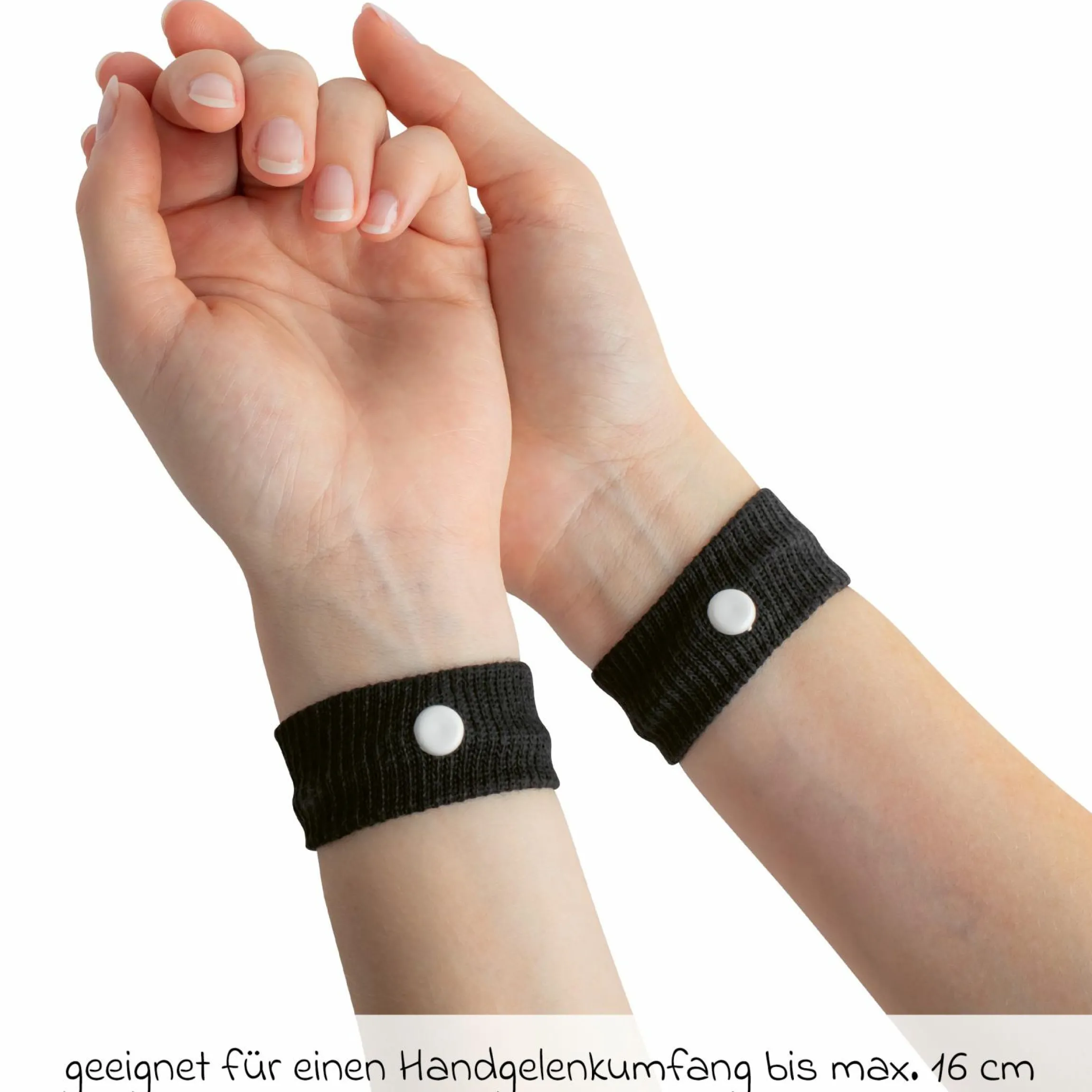 Akupressur-Armband Mama mit einem hohen Tragekomfort - Schwarz - Kollektion 2024