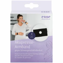Akupressur-Armband Mama mit einem hohen Tragekomfort - Schwarz - Kollektion 2024