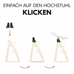 Arketa Adapter für Highchair Bouncer Eco - Black