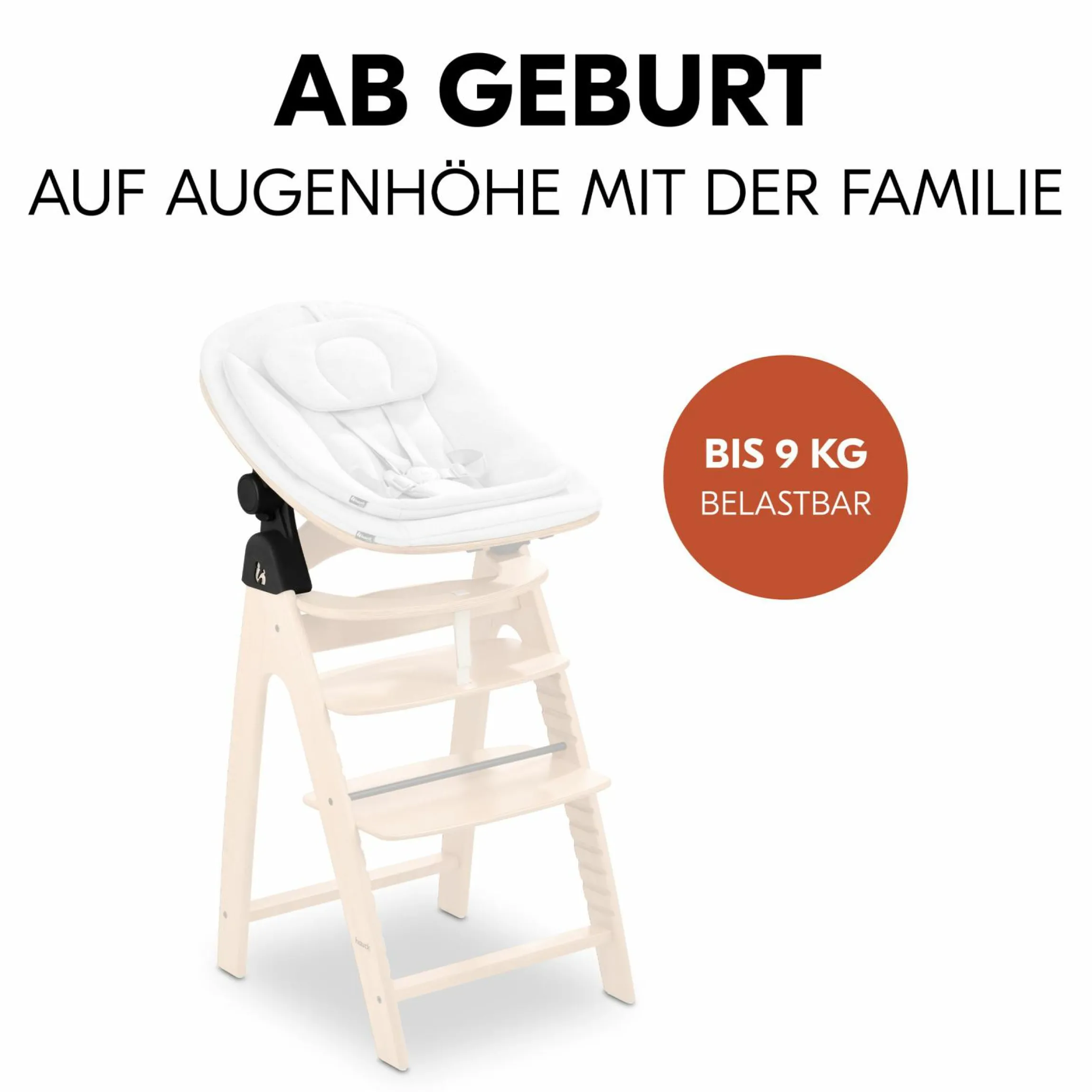 Arketa Adapter für Highchair Bouncer Eco - Black