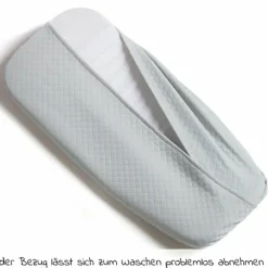 Atmungsaktiver Airgo Matratzenbezug für Matratzen der Kombi-Einheit Mono 2 - Weiß