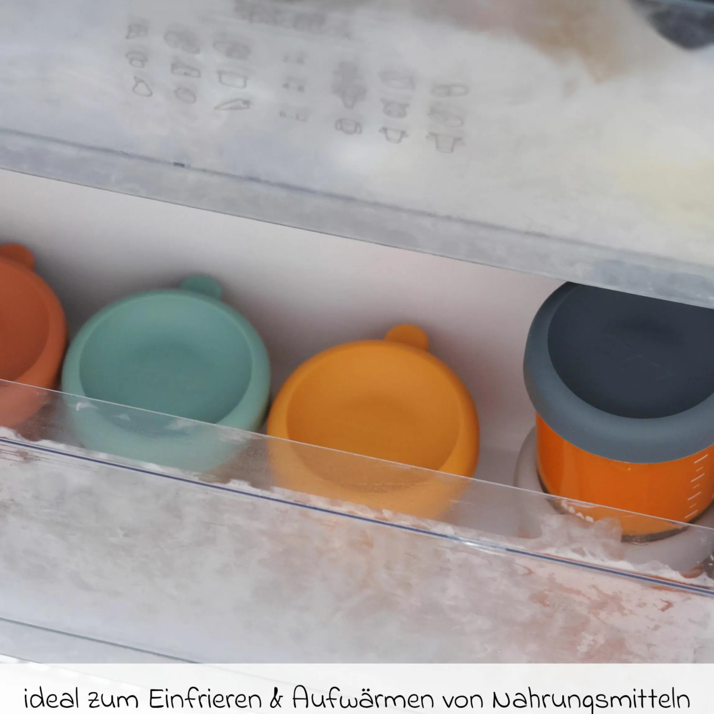 Aufbewahrungsbehälter 6er Pack aus Glas 250 ml - Sunrise