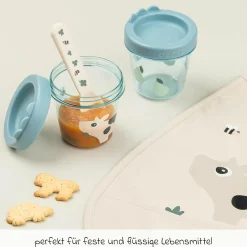 Aufbewahrungsbehälter 2er Pack - Tiny Farm - Blau