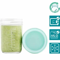 Aufbewahrungsbehälter 4er Pack Babybols aus Glas 240 ml