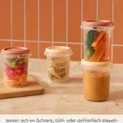 Aufbewahrungsbehälter 4er Pack je 250 ml - Valencia