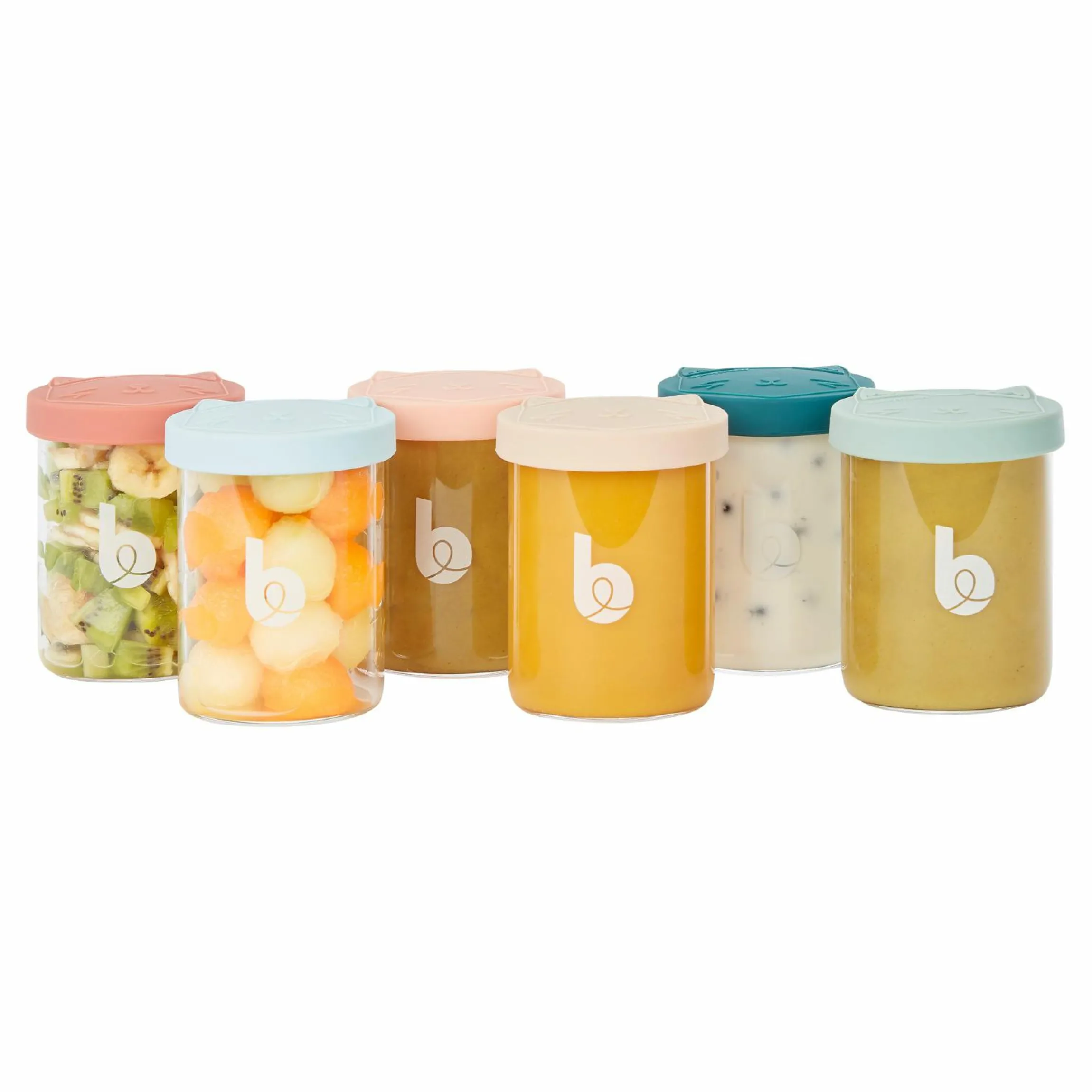 Aufbewahrungsbehälter 6er Pack ISY Bowls aus Glas 250 ml