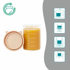 Aufbewahrungsbehälter 6er Pack ISY Bowls aus Glas 250 ml