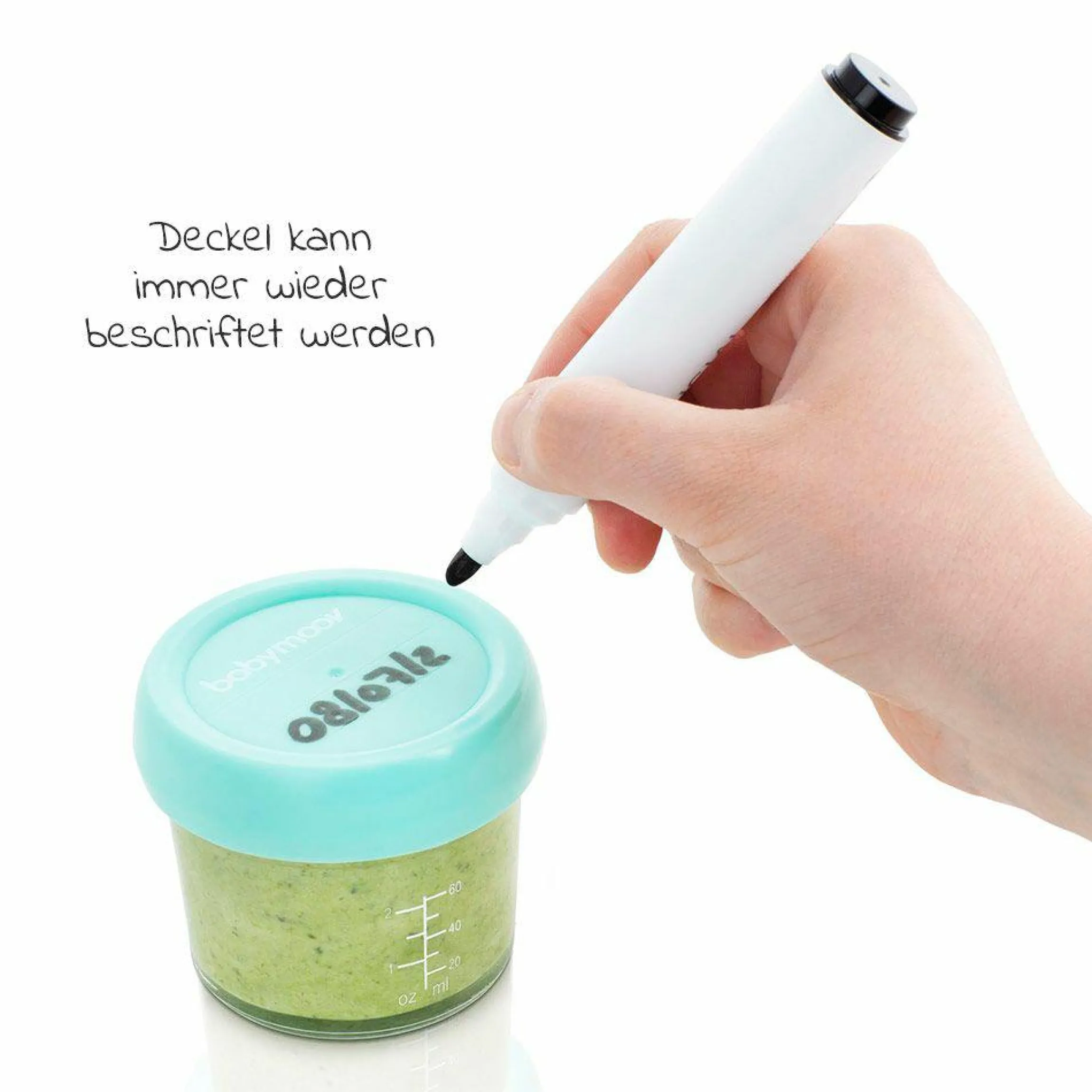 Aufbewahrungsbehälter 8er Pack Babybols aus Glas 120 + 240 ml