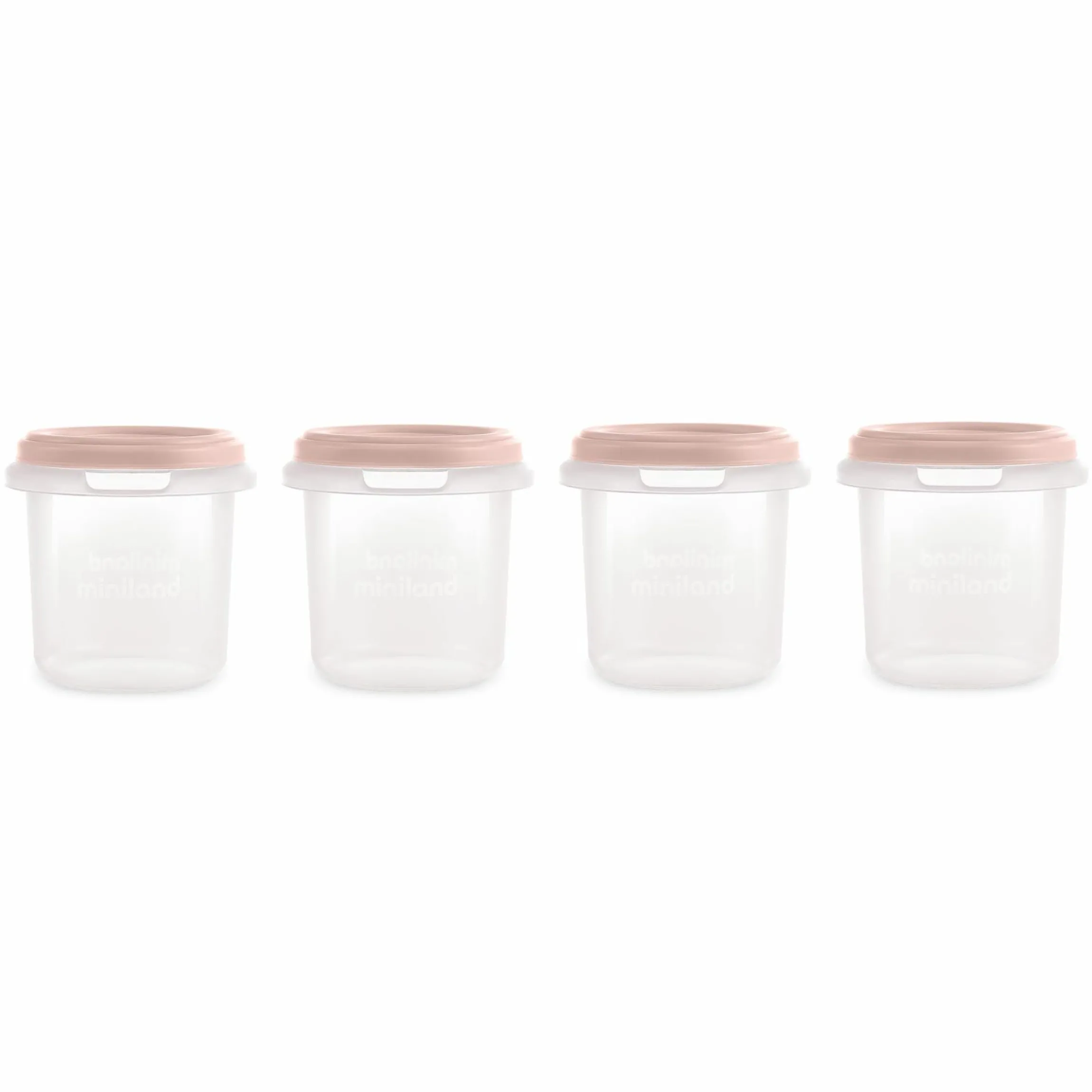 Aufbewahrungsbehälter 4er Pack je 200 ml - Candy