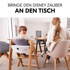 Aufbewahrungsbox für Hochstuhl Rückenlehne (abnehmbar & inkl. Deckel) - Pooh - White