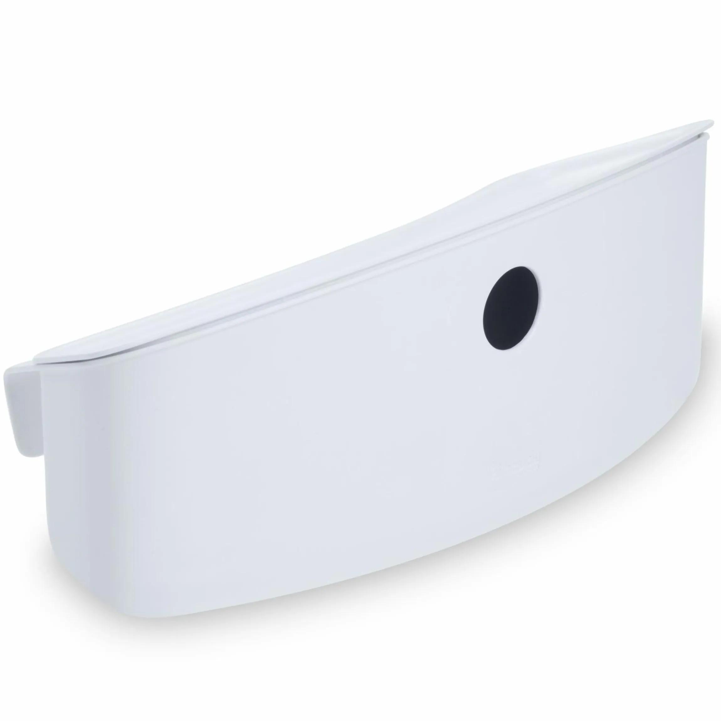 Aufbewahrungsbox für Hochstuhl Rückenlehne (abnehmbar & inkl. Deckel) - Weiß / White