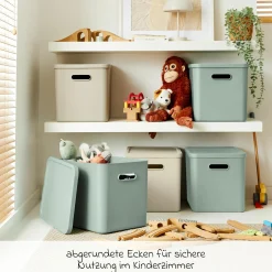 Aufbewahrungsbox L Kayo 27 l - Sage Green
