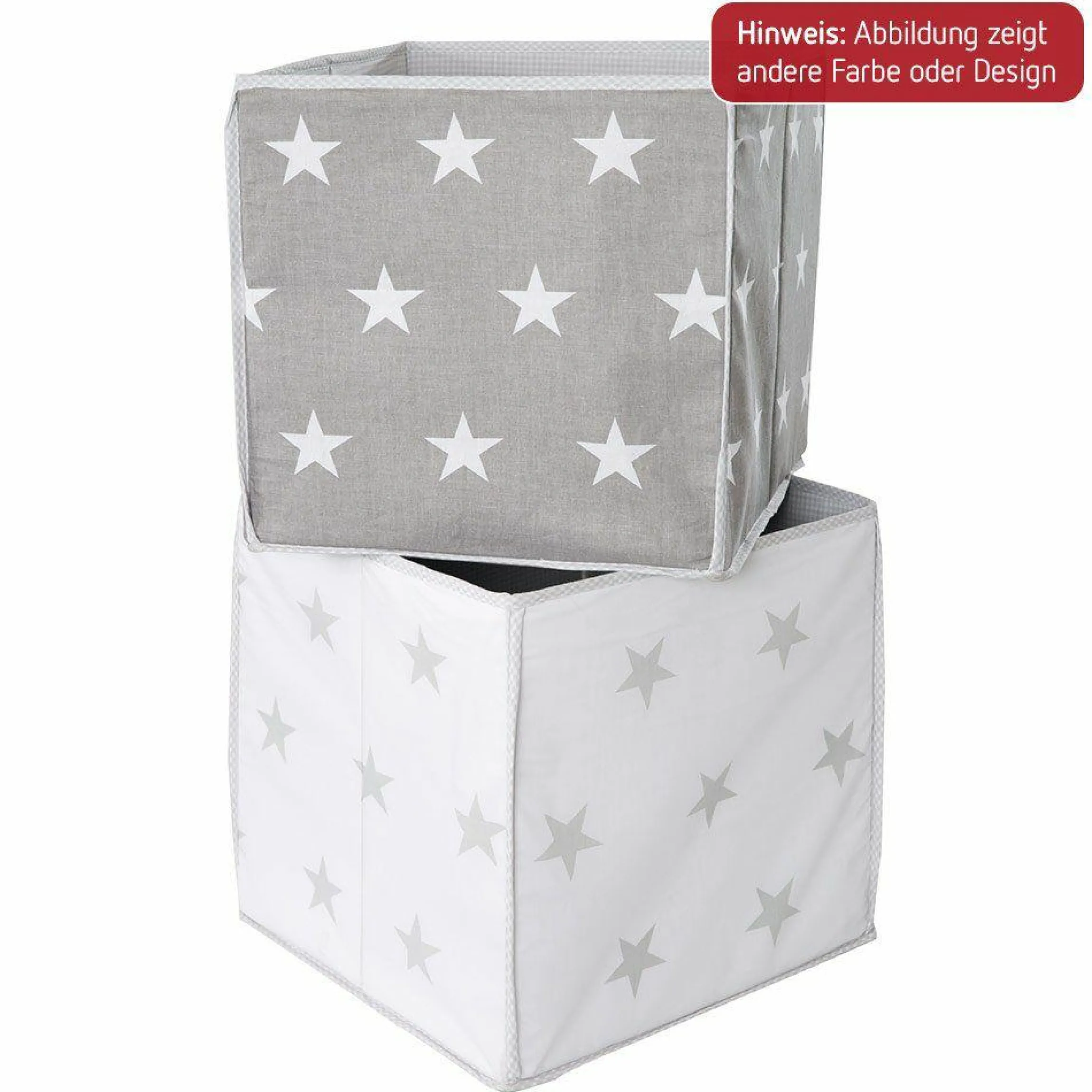 Aufbewahrungsbox Little Stars - Grau