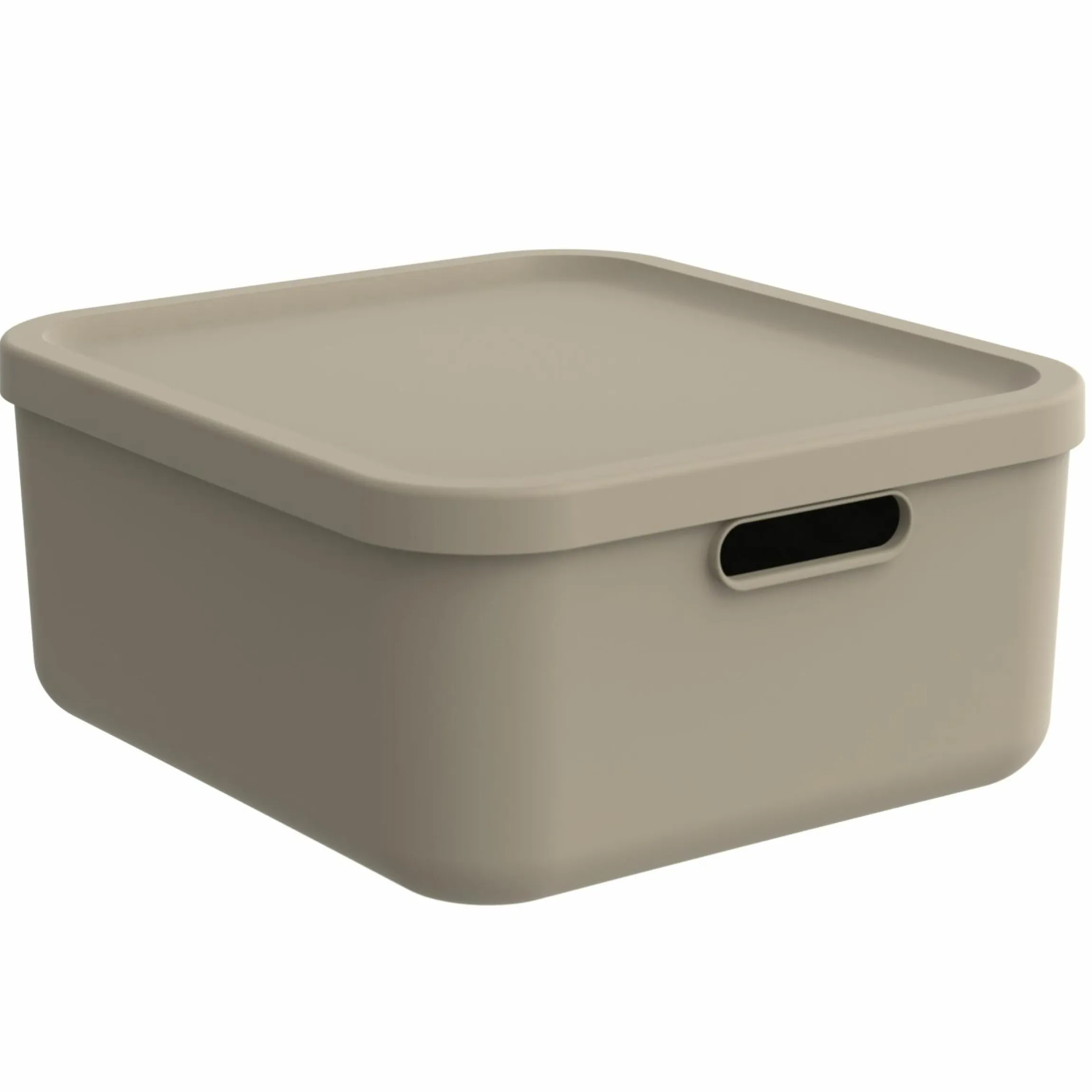 Aufbewahrungsbox M Kayo 20 l - Cappuccino