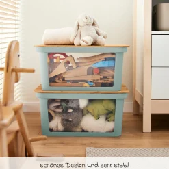 Aufbewahrungsbox Pina 45 l - Sage Green