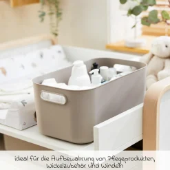 Aufbewahrungsbox S Kayo 12 l - Cappuccino