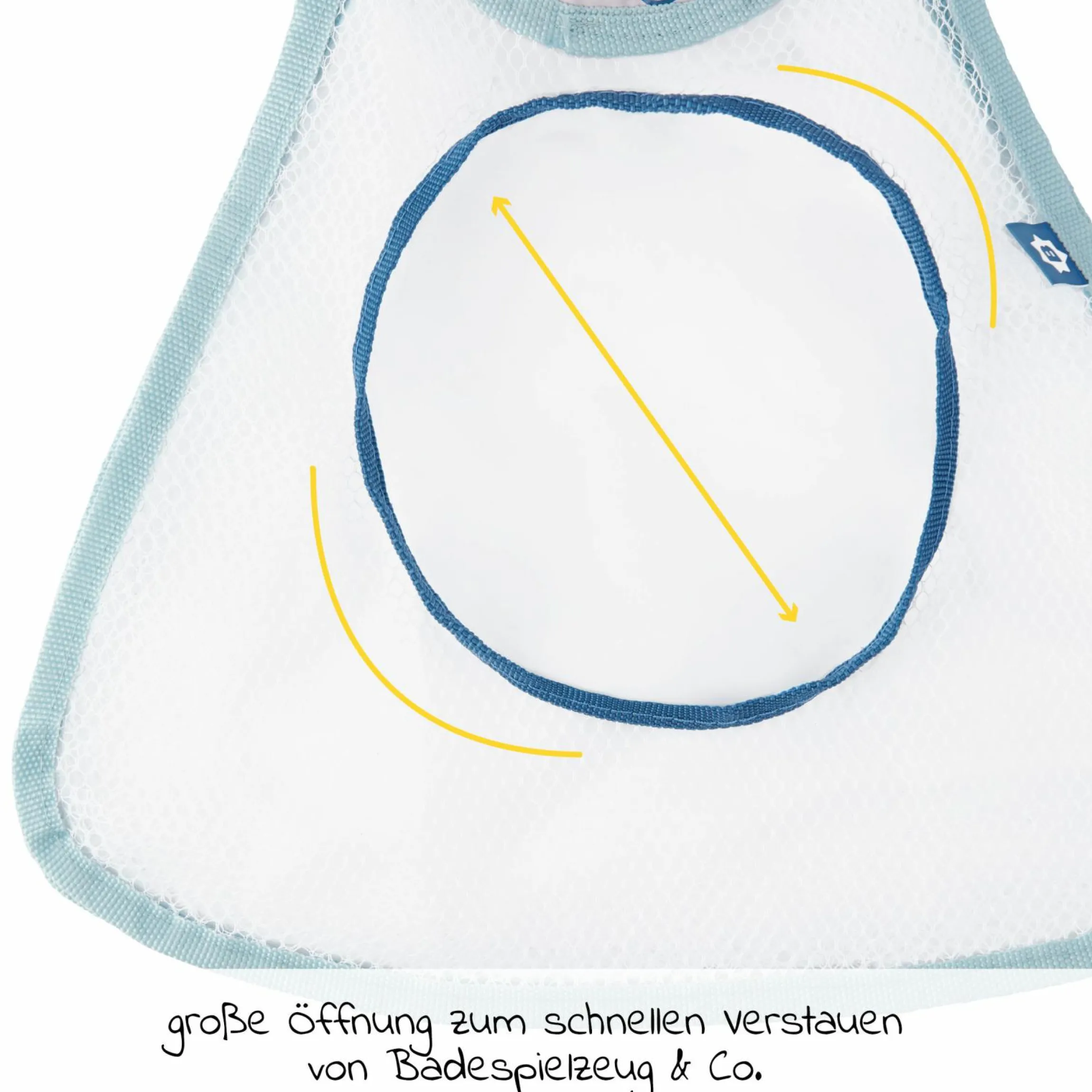 Aufbewahrungsnetz für Bade-Spielzeug - Ocean