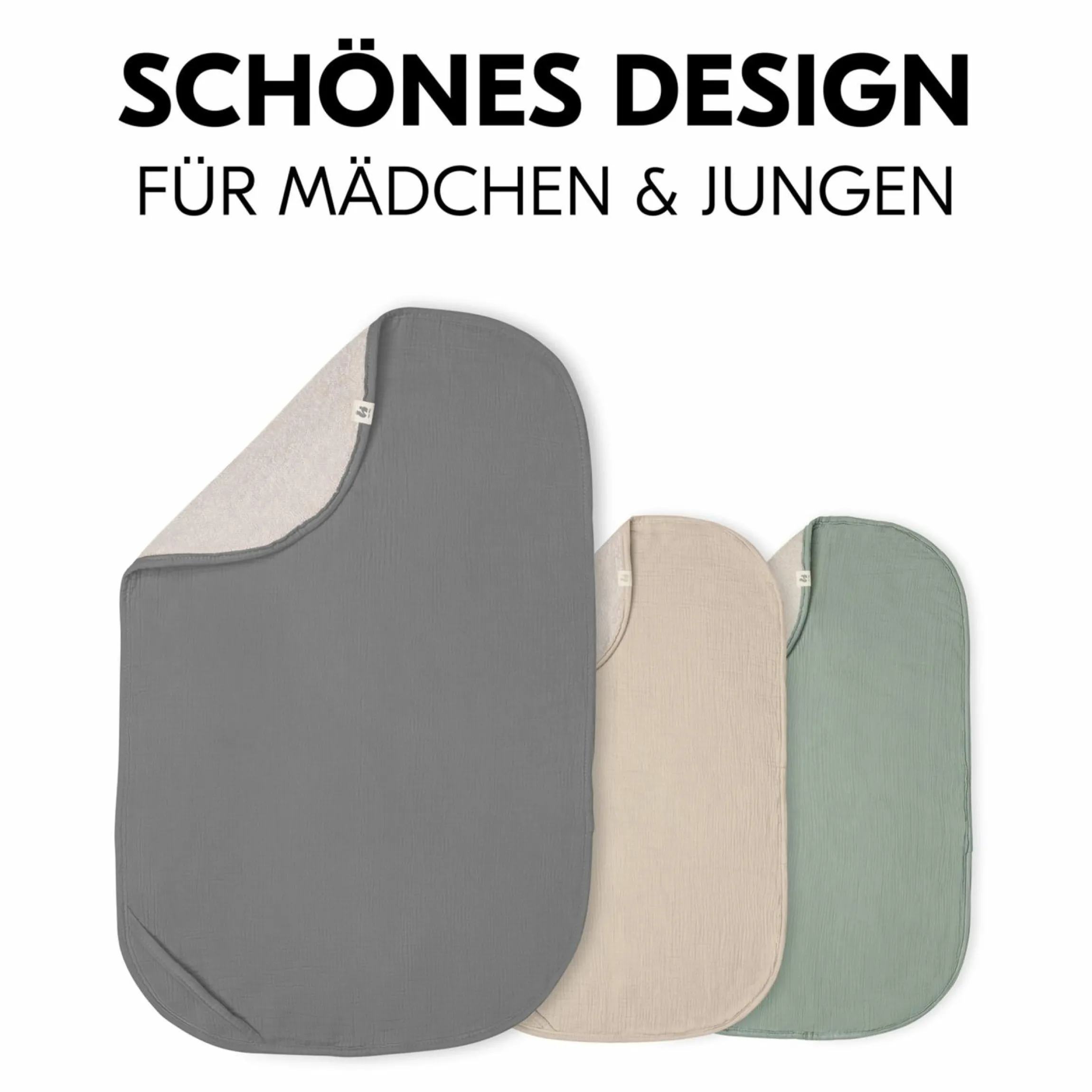 Auflage / Topper für Wickelauflagen wie Change N Clean - Dark Grey