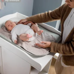 Auflage / Topper für Wickelauflagen wie Change N Clean - Sage