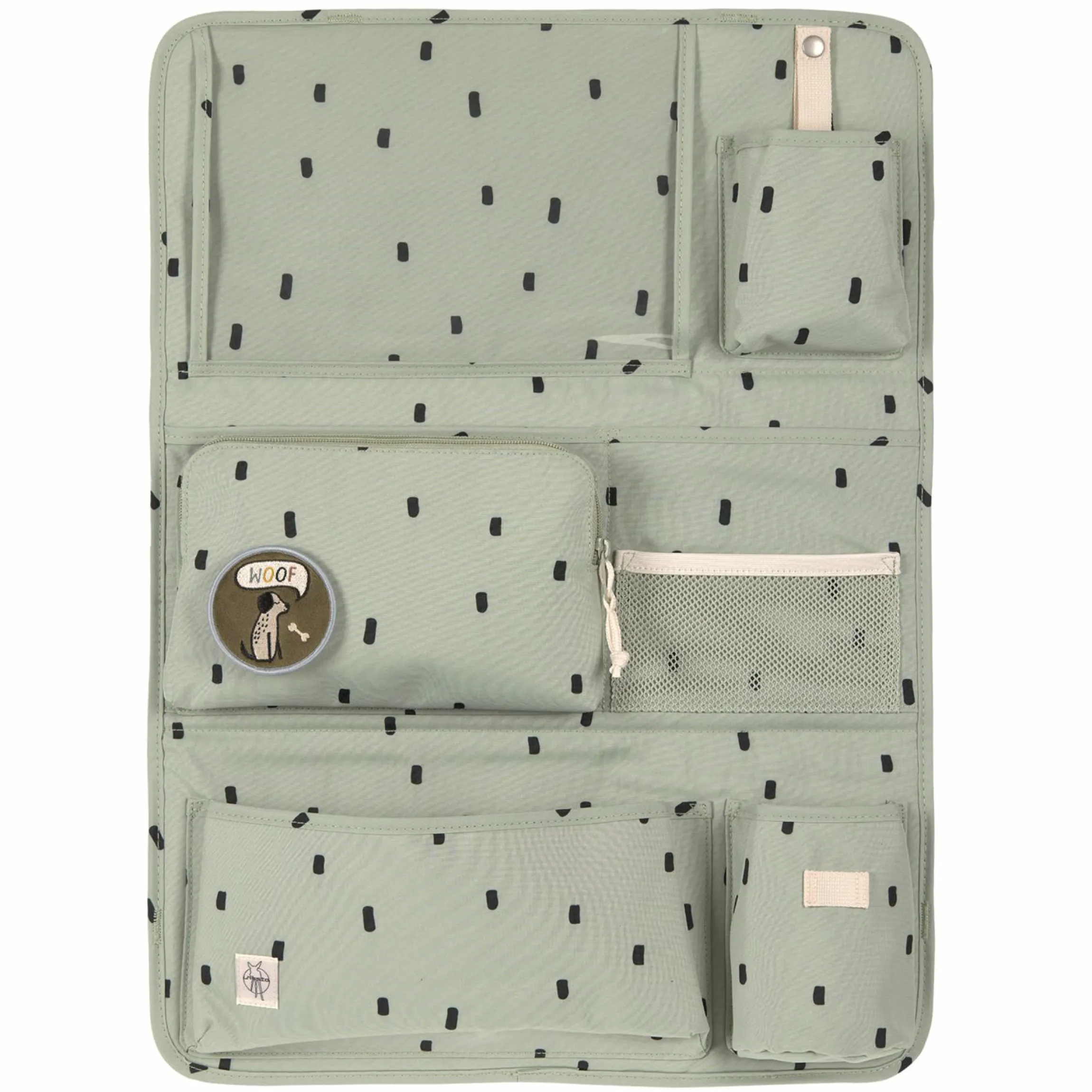 Auto-Organizer Car-Wrap-to-Go - Happy Prints - Light Olive