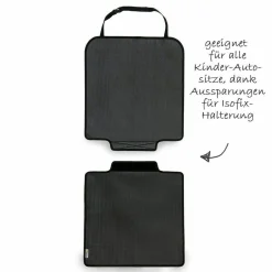 Autositz-Schutzunterlage Sit On Me - Schwarz