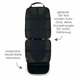 Autositz-Schutzunterlage Sit on Me Deluxe - Schwarz
