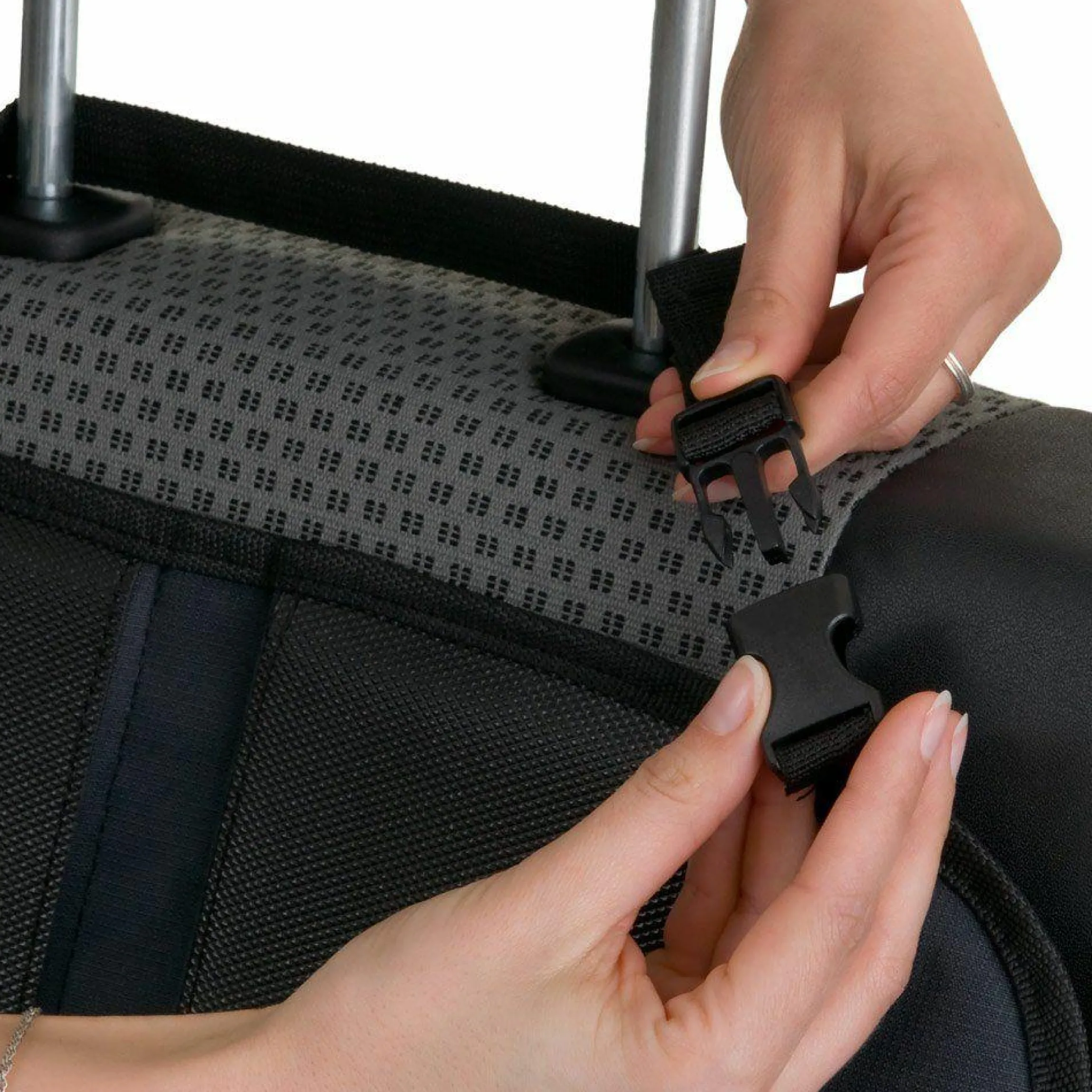 Autositz-Schutzunterlage Sit on Me Deluxe - Schwarz