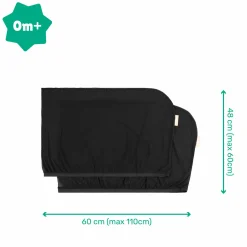 Auto-Sonnenblende / Sonnenschutz 2er Pack für Seitenscheiben