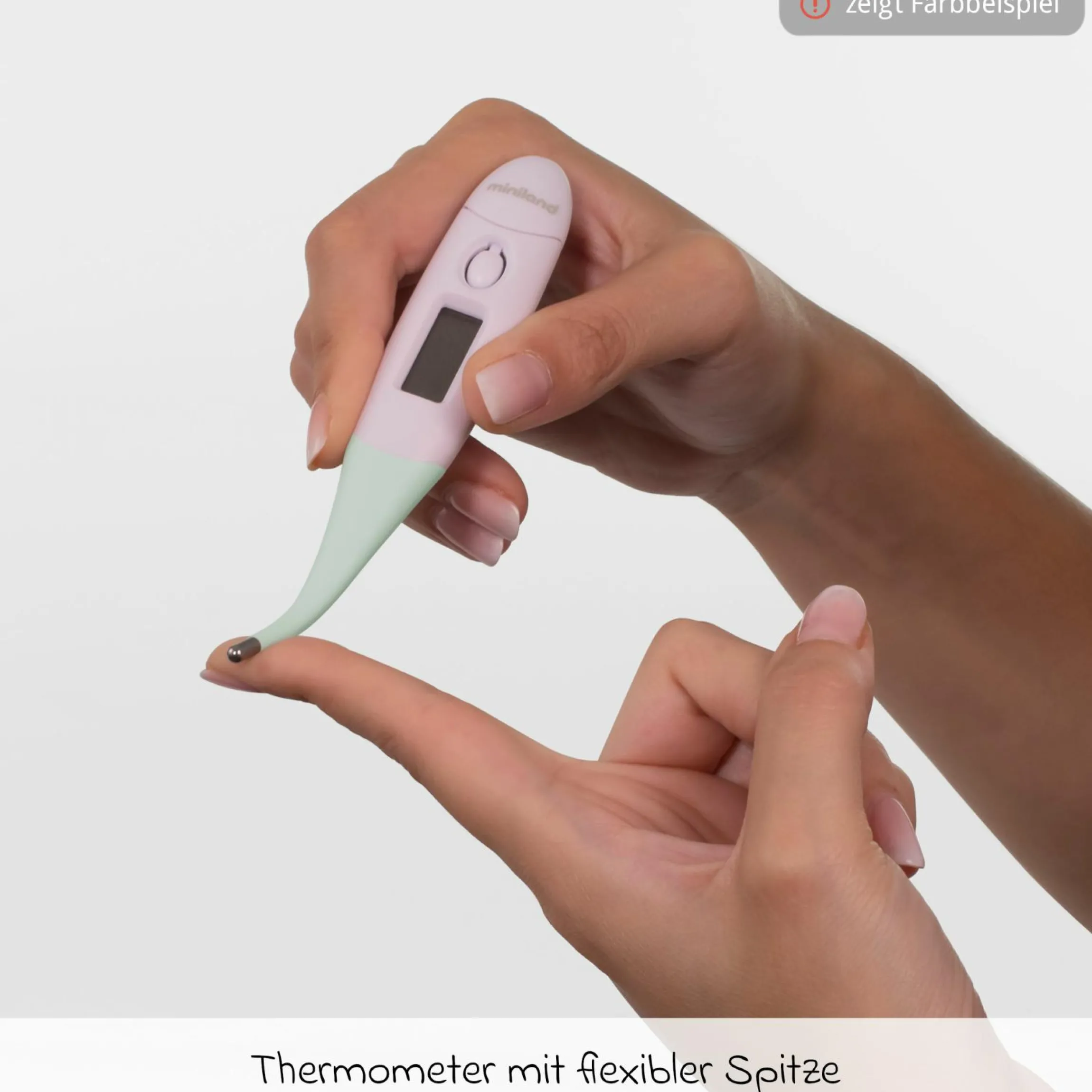 Baby Gesundheits-Set 13-tlg. - mit elektr. Nasensauger + 2 Fieberthermometer + Badethermometer + Pflege-Set - Mint