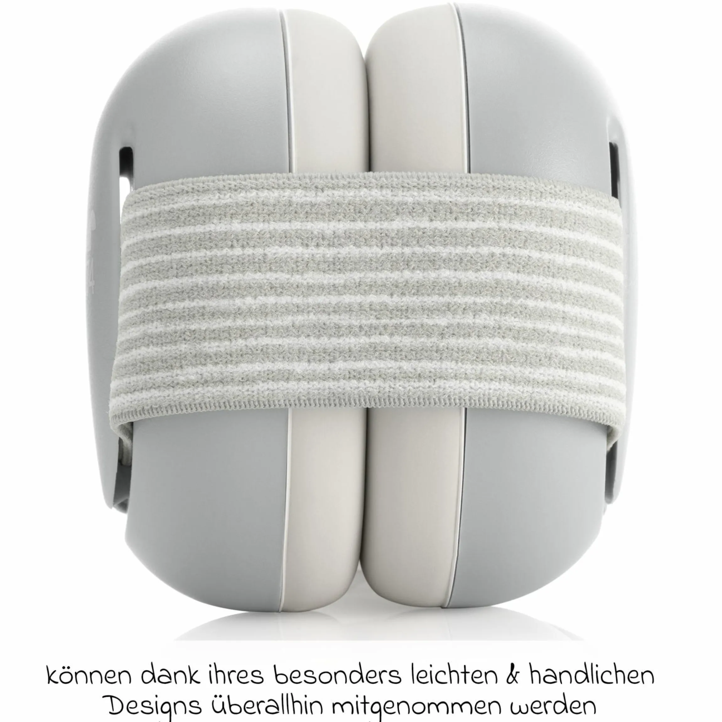 Baby Kapselgehörschutz SilentGuard von 12 Monate - 36 Monate - Grau