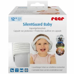 Baby Kapselgehörschutz SilentGuard von 12 Monate - 36 Monate - Grau